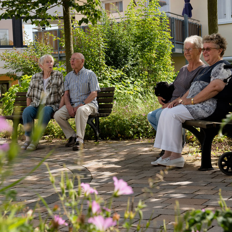 Begegnung im Sozialen Zentrum Calden "Wohnen im Park"