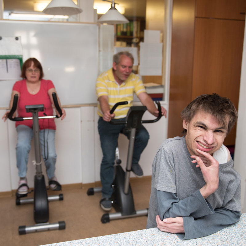 Fitness Wohnhaus Heckershausen